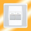 102A Two Gang One/Two Way Electrical Wall Switch