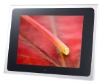 10.4" Digital Photo Frame (Black & Clear) MP3/Movies & JPEG + Remote