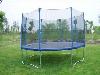 12ft large trampoline with safety net round trampoline body building equipment fitness equipment