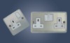 13A switched socket,socket with switch,electrical socket(BS Standard)