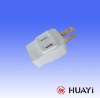 2-flat pin Plug with 3-way Socket of FM668