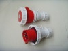 32A 3H industrial plug and socket/industrial plug&socket/waterproof plugs