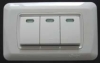 3 gang 1 way switch