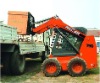 750 kg skid steer  loader with forks