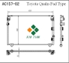 A/C condenser (Toyota  Qualis Pad Type)
