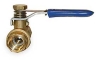 Brass Ball Valve with Spring -Close Handle