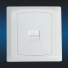 British Style Telephone Socket,tel socket,wall telephone socket
