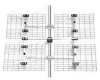 DB8 This is a Large Multi-directional antenna and yields a beam width of about 100 degrees