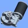 DC Worm Gear Motor   (D63L72)