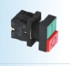 Double end button switch