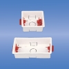 Dry lining box,2-gang 35mm(BS Standard)