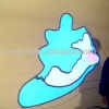 EL flash map with full colour super thin electroluminescence
