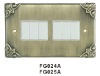 FG024(025)A Wall Switch (wall metal switch socket) with Bronze For British Type