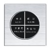 Four-Section Touch Screen Panel Switch (stainless steel)