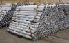 Galvanized plating post