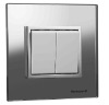 Glass or mable housing switch and socket