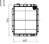 HITACHI COPPER RADIATOR(TX023940000)