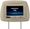 Headrest & stand alone TFT LCD car monitor with pillow