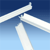High-Strength Super-Slim Fluorescent Lighting Fixture