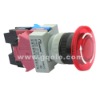 Illuminated emergency stop switch(Mushroom switch, push button switch)