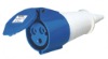 Industrial plug/pc industrial plug/industrial plug and socket(2P+E  , RoHS, CE)