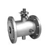 Jacket flange ball valve JIS 10K/ANSI 150# flange end