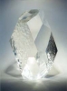 Large size optical quartz crystal