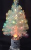 Led optical lighting PS Plastic fiber for decoration of christmas tree , fiber flowers , handicraft articles