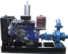 Mixed-flow pump set