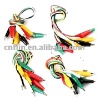 Multi-Colour Crocodile Alligator Clips Test Leads/battery clips