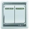 NB16 Series two way one/two gang switch