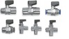 Nickel-Plated Brass Mini Ball Valves