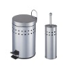 PEDAL BIN AND TOILET BRUSH HOLDER