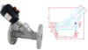 Pneumatic Angle Seat Valve (J641F)