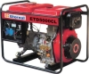 Portable diesel generator, air-cooled diesel generator, diesel generator set