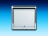 R1 Series  10A 250VOne Gang One/Two Way Switch With Neon(Big Button)
