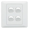 Sell PC material switch/4 gang switch/push button switch