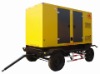 Soundproof mobile diesel generator(Water-cooled)