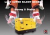 Super Silent Diesel Generator, Cummins Engine with Stamford Alternator( 8kW-800kW ) (10KVA-1000KVA)!!<65dB!!