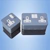 Switch socket,metal clad socket(BS Standard)