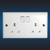 Switched Socket, wall switched socket,13a switched socket(BS Standard)