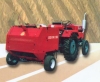 THE HAY ROUND BALER MACHINE