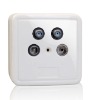 TV outlet socket