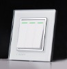 Three gang double control switch