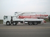 Truck-mounted concrete pump