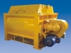 Twin horizontal concrete mixer (JS3000)