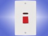 Wall Switch / DP 45A  Switch with neon