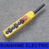 Water-proof lifting button control switch, control box