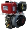 air cooled single cylinder power generating diesel engine