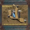 airbrush tattoo(general tattoo machine,tattoo sticker)